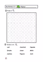 Vorschau - Arbeitsblätter - Grundschrift Einführung - Buchstabe C/c - Seite 3