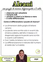 anteprima - Esercizi - Chimica organica | Alcani | Fogli di lavoro con puzzle - Pagina 3