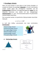 Vorschau - Merkblätter - Winkeln und Dreiecke - Deckblatt