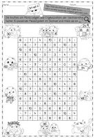 Vorschau - Spiele - Suchsel 6er Reihe – Einmaleins mit 6 spielerisch üben | Sechserreihe Multiplikation Grundschule - Seite 3