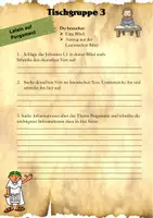 Vorschau - Arbeitsblätter - Bibelprojekt, Antike Schreibkunst, Papyrus, Klasse 4/5 - Seite 3