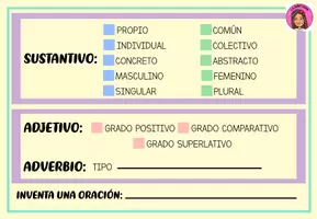Vista previa - Hojas de trabajo - ¡Analizador de palabras! - página 3