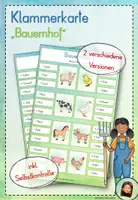 Vorschau - Arbeitsblätter - Materialpaket "Am Bauernhof" - D, DaZ, DaF - Seite 1