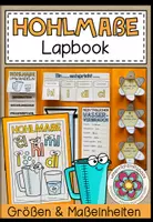 Vorschau - Arbeitsblätter - HOHLMAßE (Größen & Maßeinheiten) - Lapbook - Deckblatt