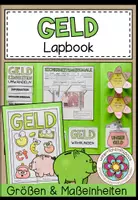 Vorschau - Arbeitsblätter - GELD (Größen & Maßeinheiten) - Lapbook - Deckblatt