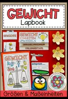 Vorschau - Arbeitsblätter - GEWICHT (Größen & Maßeinheiten) - Lapbook - Deckblatt