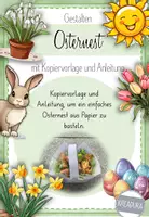 Vorschau - Mal- und Bastelvorlagen - Osternest - Vorlage zum Nachbasteln - Deckblatt