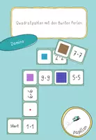 Vorschau - Spiele - Quadratzahlen mit den Bunten Perlen - Deckblatt