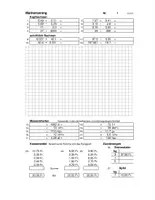 Vorschau - Arbeitsblätter - Rechentraining gemischt - Excel-Tool - Deckblatt