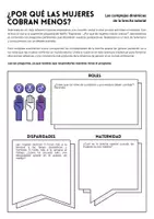Vista previa - Unidades / Secuencias / Situaciones de Aprendizaje - ¿Por qué las mujeres cobran menos? Brecha salarial - página 1