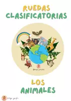 Vista previa - Juegos / Gamificación - Ruedas clasificatorias animales - Portada