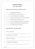 Vorschau - Arbeitsblätter - temporale Konnektoren: bevor, während, nachdem (mit Lösung) - Deckblatt