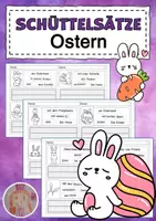 Vorschau - Arbeitsblätter - Schüttelsätze Ostern - Seite 1