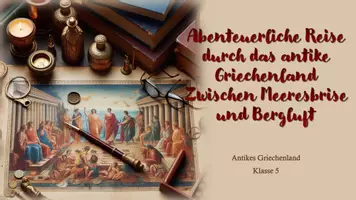 Vorschau - Arbeitsblätter - Zwischen Meeresbrise und Bergluft - Das Leben der antiken Griechen - Seite 1