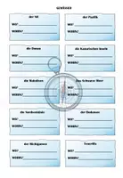 Vorschau - Arbeitsblätter - Präpositionen mit geographischen Eigennamen - Materialpaket - Seite 3