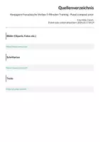 Vorschau - Arbeitsblätter - Konjugiere französische Verben 5-Minuten Training - Passé composé avoir - Seite 1