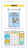 Vista previa - Manualidades / Dibujos para colorear - LAPBOOK SOBRE EL CALENDARIO - Portada