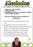 Vista previa - Hojas de trabajo - Química Orgánica | Series homólogas de alcoholes - página 2