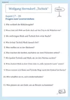 Vorschau - Arbeitsblätter - Tschick - Inhaltssicherung (w-Fragen+Antworten) - Seite 2