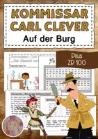 Vorschau - Präsentationen/Tafelbilder - Addition ZR 100 mit Übergang Kommissar Carl Clever - Deckblatt