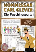Vorschau - Arbeitsblätter - Subtrahieren ZR 1000 Kommissar Carl Clever Rechenabenteuer - Deckblatt