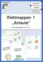 Vorschau - Fördermaterial/Inklusion - Klettmappen 1 - "Anlaute" (Buchstaben A, M, O, I, L) - Deckblatt