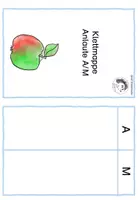 Vorschau - Fördermaterial/Inklusion - Klettmappen 1 - "Anlaute" (Buchstaben A, M, O, I, L) - Seite 1