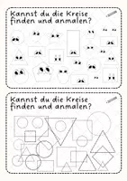 Vorschau - Arbeitsblätter - Geometrische Grundformen - Ebene Figuren 🟡🔺🟥🟩 - Seite 3