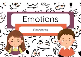 Vorschau - Bildkarten - Emotionen Englisch Lesson - Seite 3