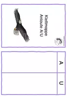 Vorschau - Fördermaterial/Inklusion - Klettmappen 2 - "Anlaute" (Buchstaben U, E, S, F) - Seite 1