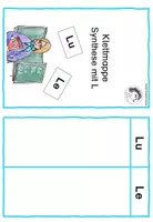 Vorschau - Fördermaterial/Inklusion - Klettmappen 2 - "Buchstabensynthese" (Buchstaben U, E, S, F) - Seite 3