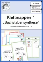 Vorschau - Fördermaterial/Inklusion - Klettmappen 1 - "Buchstabensynthese" (Buchstaben A, M, O, I, L) - Deckblatt