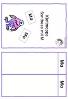 Vorschau - Fördermaterial/Inklusion - Klettmappen 1 - "Buchstabensynthese" (Buchstaben A, M, O, I, L) - Seite 1