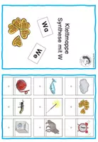Vorschau - Fördermaterial/Inklusion - Klettmappen 3 - "Buchstabensynthese" (Buchstaben N, W, R, T) - Seite 3