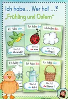 Vorschau - Arbeitsblätter - Materialpaket "Frühling und Ostern" - D, DaZ, DaF - Seite 1