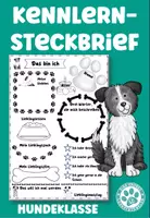 Vorschau - Arbeitsblätter - Kennlern-Steckbrief Hundeklasse Das bin ich - Deckblatt