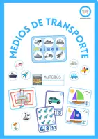 Vista previa - Hojas de trabajo - MEDIOS DE TRANSPORTE CUADERNILLO ACTIVIDADES - página 1