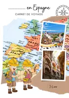 Aperçu - Apprentissages en autonomie - Carnet de voyage à remplir - Espagne - 3-6 ans - Page de couverture