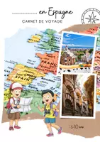 Aperçu - Jeux - Carnet de voyage à remplir - Espagne - 6-10 ans - Page de couverture