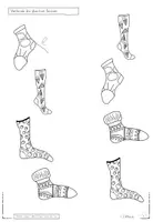Vorschau - Arbeitsblätter - Socken - Welt-Down-Syndrom-Tag - Seite 1