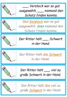 Vorschau - Aufgabenkarten - Deutsch: das oder dass - Übungskarten - Seite 3