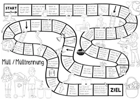 Vorschau - Spiele - Müll / Mülltrennung / Abfall - Brettspiel mit Gesprächsanlässen Spiel - Seite 3