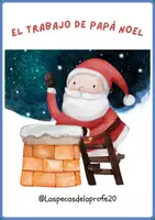 Vista previa - Unidades / Secuencias / Situaciones de Aprendizaje - Cuento y actividades: El trabajo de Papá Noel - Portada