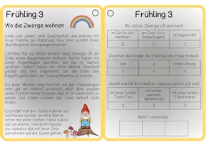 Vorschau - Stationenlernen - Leseknacker Frühling - Seite 3