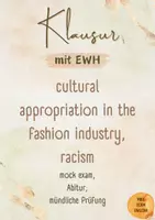 Vorschau - Test - Materialpaket, bundle, Klausurvorschläge cultural appropriation, racism, mit EWH, Abitur, mündliche Abiturprüfung, mock exams - Seite 1