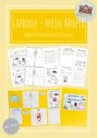 Vorschau - Arbeitsblätter - mein Körper - Lapbook - Deckblatt