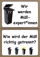 Vorschau - Arbeitsblätter - Müll - Einführungsstunde - Seite 1