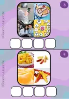 Vista previa - Juegos / Gamificación - 4 imagenes = 1 palabra imprimible - PARTE 1 - página 2