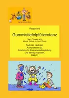 Vorschau - Arbeitsblätter - Gummistiefelpfützentanz - C.Höly / R. J. Gross - Regen-Tanz-Lied - Deckblatt