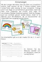 Vorschau - Arbeitsblätter - Lernwörter Üben - Blanko Vorlagen inklusive Bildkarten und Lernwörtertest - Seite 1